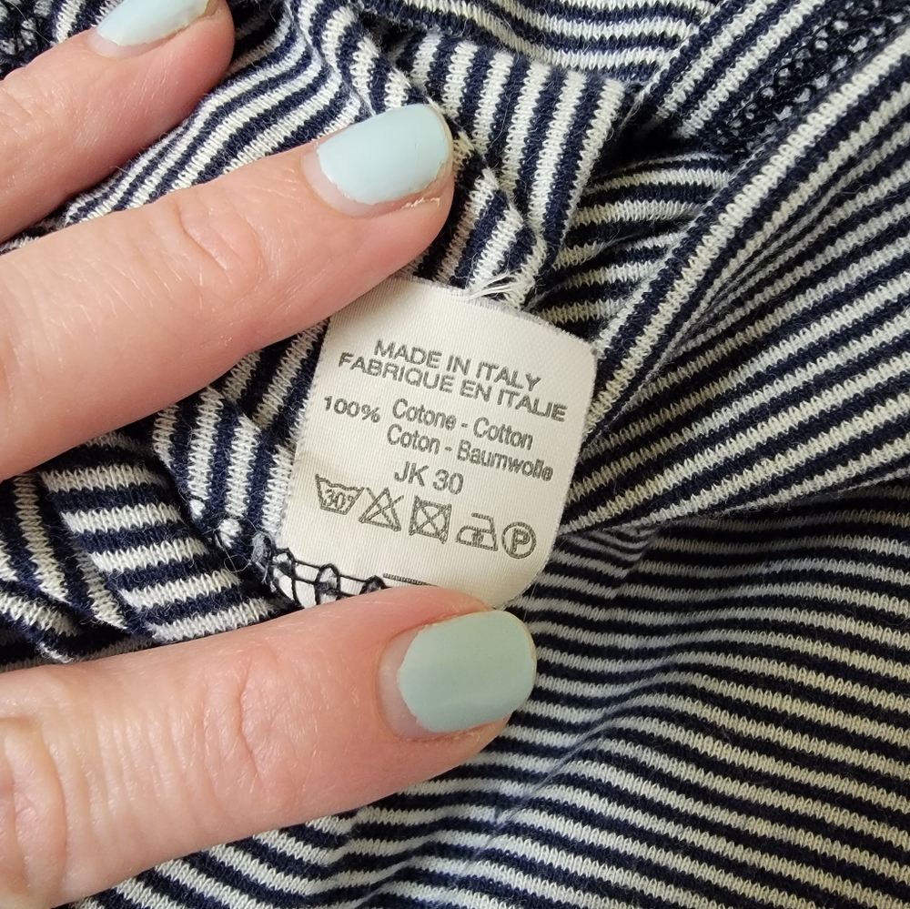 Brandy Melville Nautical Stripe Crop Top - Picture 4 of 4
